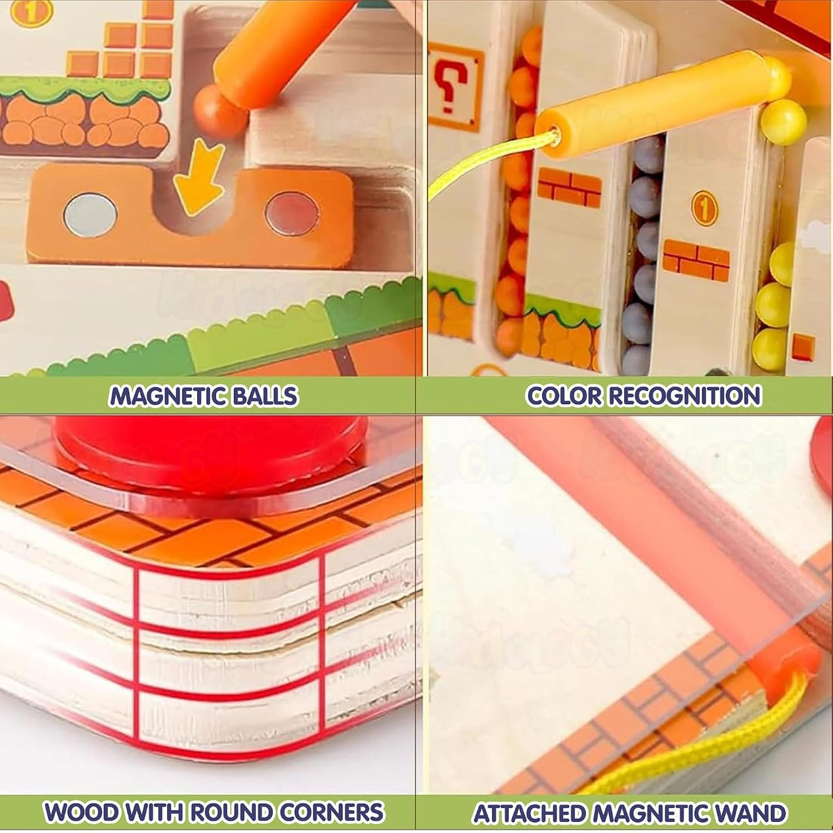 Montessori Magnetic Maze Board™
