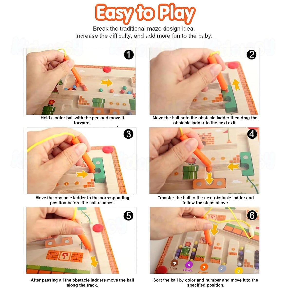Montessori Magnetic Maze Board™